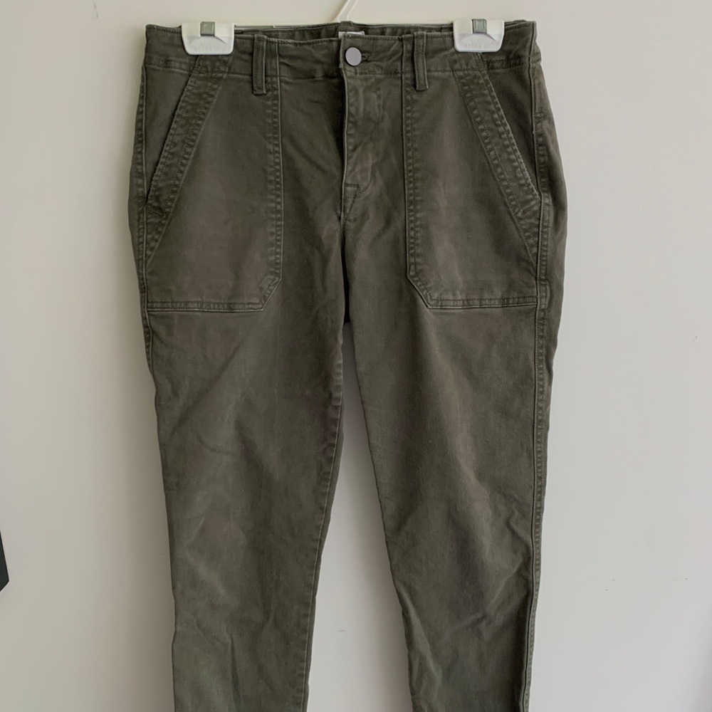 Gap Green Skinny Ankle Womens Cargo Pants